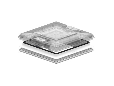 Lanterneau FIAMMA Vent 50x50 Crystal avec moustiquaire et store occultant