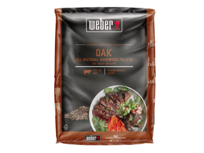 Pellets de bois WEBER chêne 8 kg