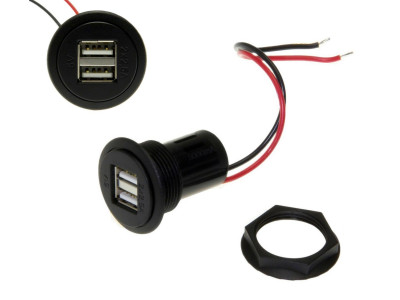 Prise USB double 5v 2.5A