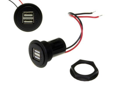 Toma USB doble 5v 2,5A