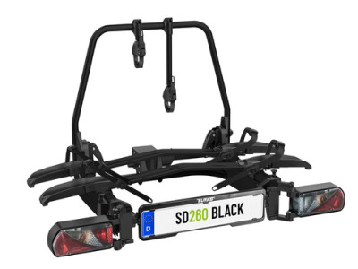Hitch Bike Rack EUFAB SD260 black, 2 bicycles