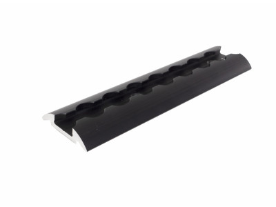 Schwarze Ladeführung 100 2mts (50x11,5mm)