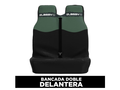 Funda bancada doble davantera GLASSY Army