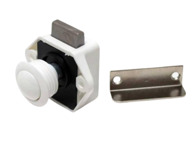 Cierre Push Lock Mini blanco