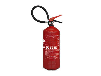 ABC Feuerlöscher mit Druckanzeige - 6 KG