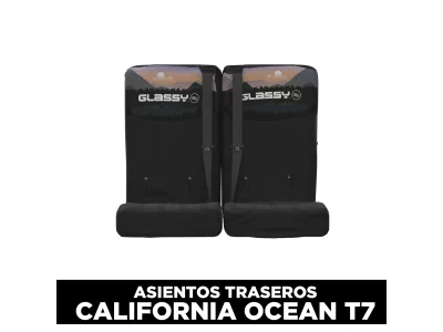 Housse de banquette arrière double GLASSY California Ocean T7 Mountain