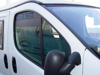 Lüftungsgitter Fahrerhaus für Renault Trafic, Opel Vivaro, Nissan NV300 bis Bj.2014, 2 Stück