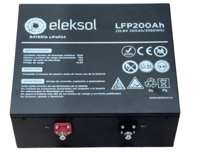 Bateria de Liti ELEKSOL 200Ah Bluetooth sota seient Ducato/Boxer/Jumper