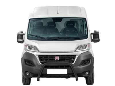 Big Bar (EEC) Ø70mm schwarze Frontstoßstange für Fiat Ducato (>2007)