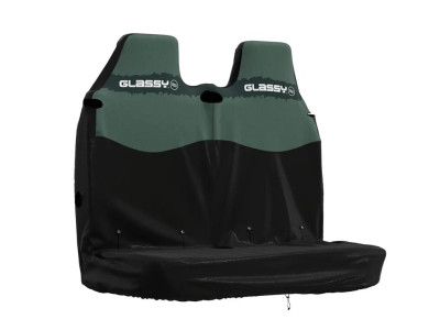 Housse de double siège arrière GLASSY Army ceinture de sécurité centrale
