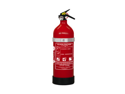 ABC Feuerlöscher 2kg mit Druckanzeige