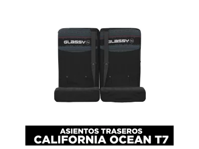 GLASSY California Ocean T7 Fiji double rear bench cover