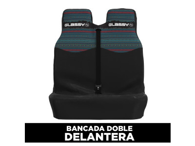 Funda bancada doble davantera GLASSY Fiji