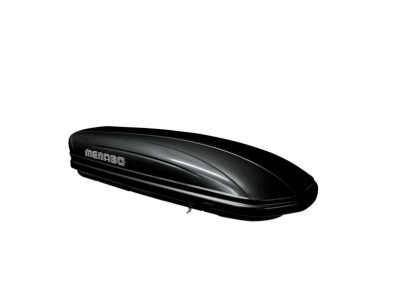 Roof box MENABO Mania 460 Duo black, side opening