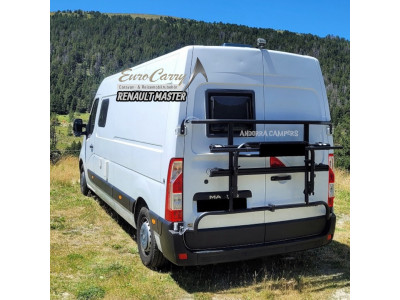 Bike Rack EuroCarry Renault Master from 2010 onwards, 2 bikes