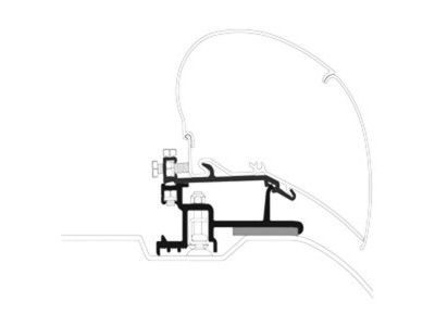 THULE 6300 Adapter for Ducato > 2007 L2 H2 3,25 m