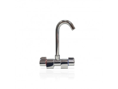 HTD faucet with hinge