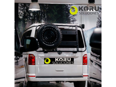 KORU wheel support and accessories for VW T6 KORU wheel support and accessories for VW T6
