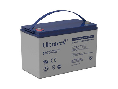 Batería de GEL 12V 100Ah ULTRACELL UCG