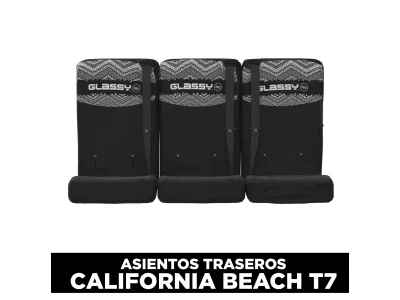 Funda bancada triple trasera GLASSY California Beach T7 Étnica