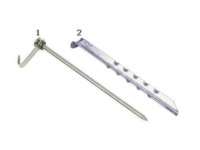 Pegs for hard ground