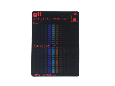 Magnetic gas level indicator