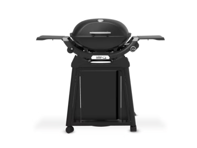 WEBER Q 2200N Gas Barbecue with Side Tables and Premium Cart: Your Complete Grilling Station