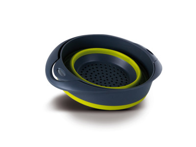 CAMP4 Collapsible Silicone Bowl & Strainer