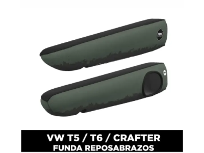 Funda reposabrazos GLASSY Army VW T5/Crafter