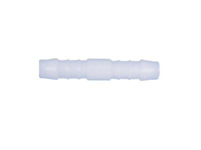 Racor recto plástico para tubo 10mm