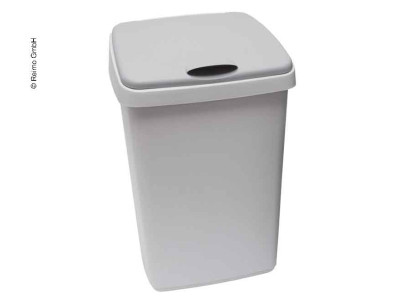 10 liter waste bin with hinged lid