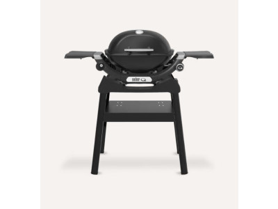 Gas BBQ Q1200N with side tables and compact stand