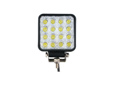 Square work light 16 LED 3600lm