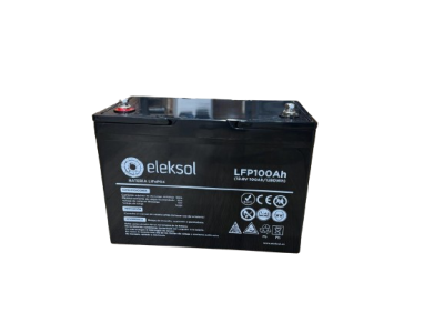 Lithium Battery Eleksol 100Ah/12.8V Bluetooth