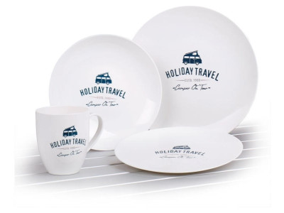 Tableware HOLIDAY TRAVEL - for 2 people