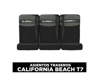 Funda bancada triple trasera GLASSY California Beach T7 Army