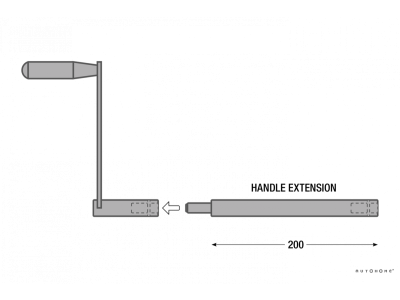 Extensión AUTOHOME Manivela