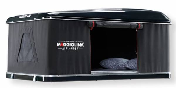 Rooftop Tent MAGGIOLINA Airlander Plus Black Storm - Small - Andorra ...