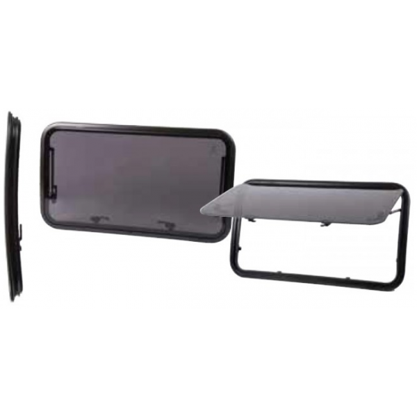 Finestra A Compasso RW Style Carbest Per Camper E Caravan – Foro 460x220 Mm - Foto 2