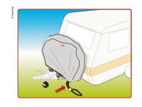 FIAMMA Bike Cover Caravan para 2 bicicletas