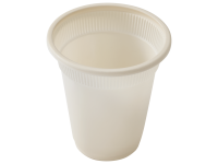 Juego 20 vasos usar y tirar biodegradables blancos 240ml