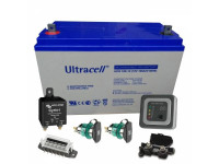 Kit d'instal·lació de segona bateria 100Ah relé automatic Victron