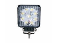 Lampe de travail carrée 9 LED 10V-30V 2025lm