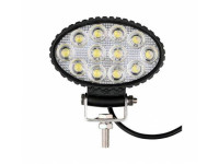 Luz de trabajo ovalada de 12 LED 10V-30V 2400lm