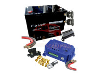 Kit instalación segunda bateria Ultracell LITIO 100Ah con Booster Schaudt